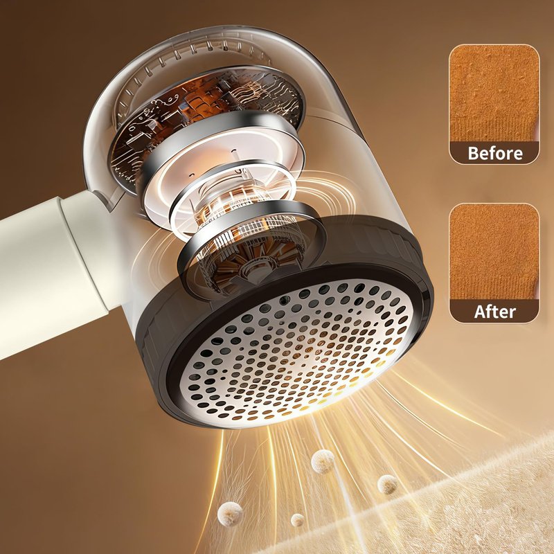 Sweater Fabric Shaver Three-Speed Adjustable Features LED Display Quickly removes Pills Gentle on Fabrics Upgraded lint Shaver Ideal for Home use