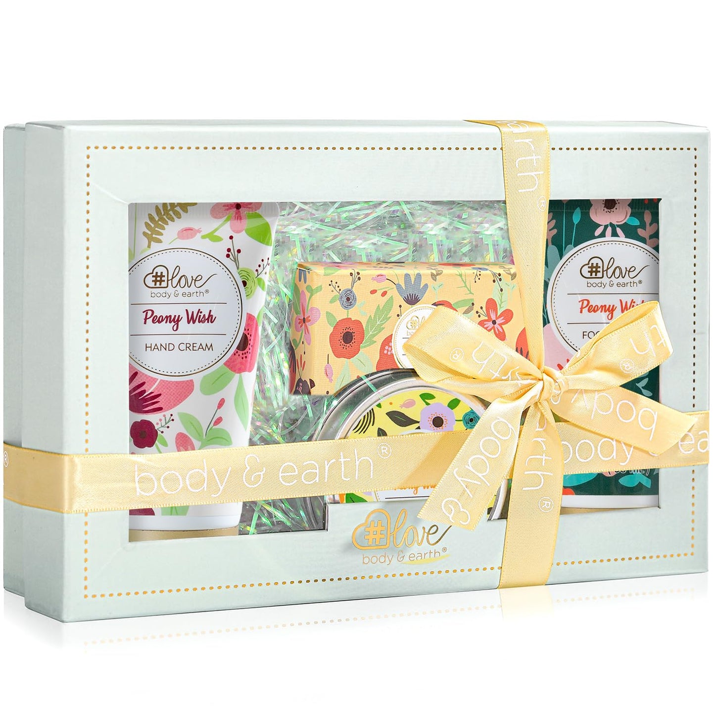 Hand Cream Gift Set - Mini Moisturizing Lotion for Dry Hands | 6 x 1 OZ Travel Size