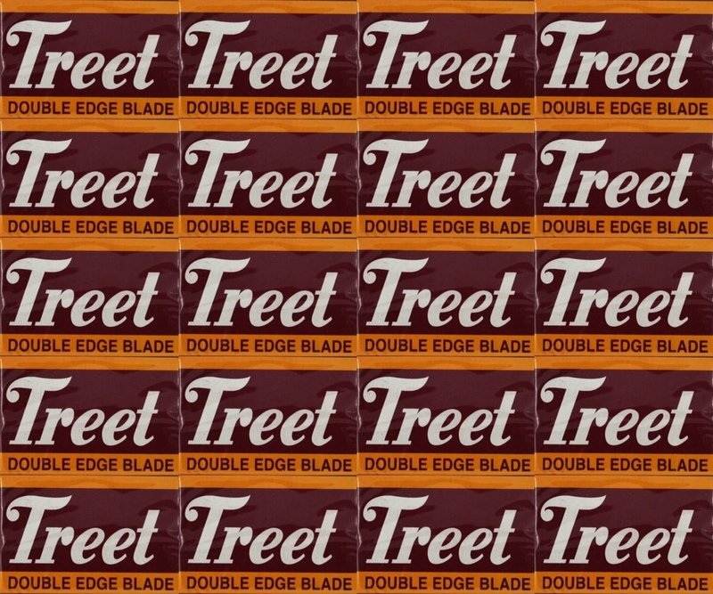 Treet Carbon Steel Double Edge Razor Blades, 200 blades (20x10)