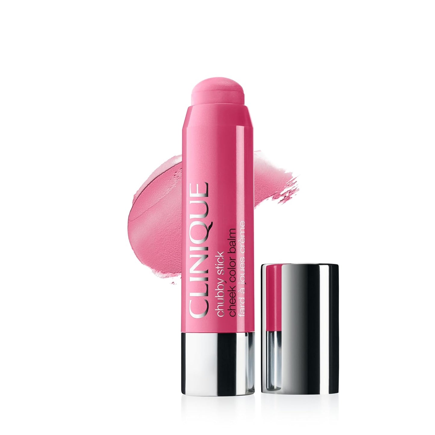 Clinique Chubby Cream Blush Stick - Long-Lasting Cheek Colour Balm for Healthy Glow | Travel-Friendly