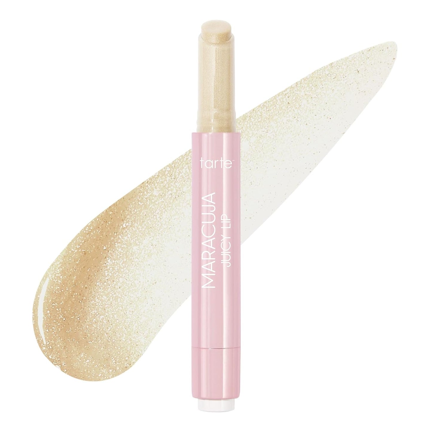 Tarte Maracuja Juicy Lip Balm Gloss - Nourishing Lip Butter with High-Shine Hydration | Vegan, Cruelty-Free, Infused with Vitamin E