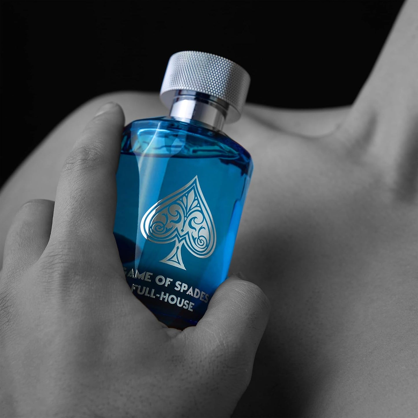 Jo Milano Game of Spades Eau De Parfum Spray - 3.4 oz | Unisex Long Lasting Fragrance with Cinnamon, Oud Wood & Ginger
