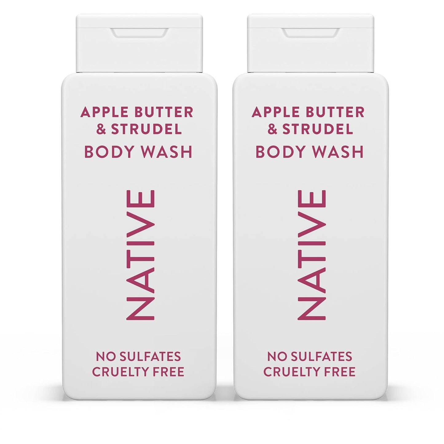 Native Body Wash - Naturally Derived Autumn Air & Amber Scent | Sulfate & Paraben Free, 18 oz (2-Pack)
