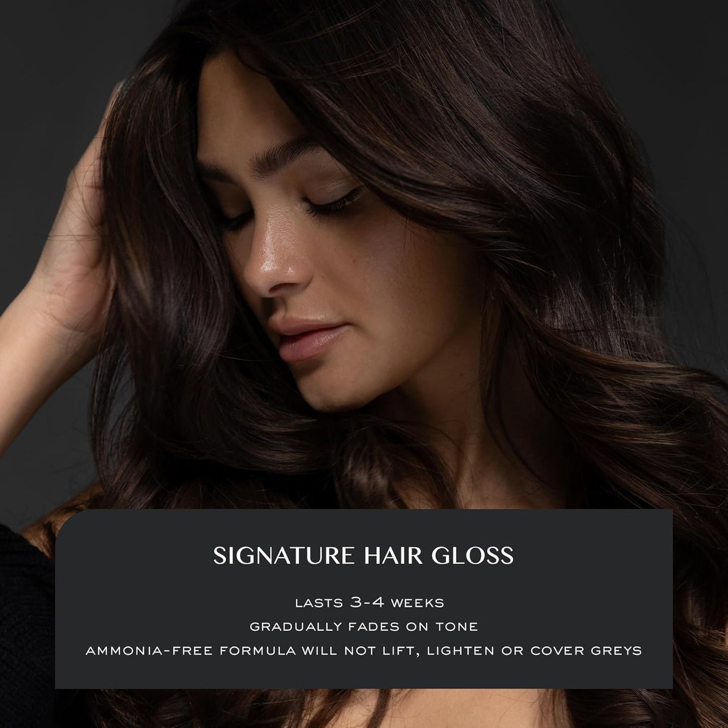 Kristin Ess Hair Gloss - Smokey Topaz Medium Neutral Blonde | 4-Week Semi-Permanent Color Depositing Conditioner