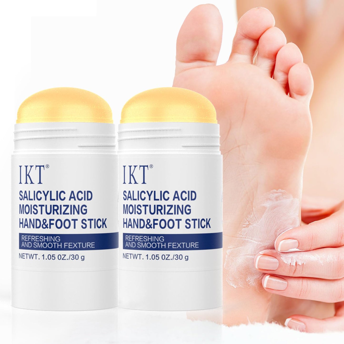 Professional Repair Heel Balm Stick - Intensive Treatment for Dry, Cracked Feet | Deeply Moisturizes & Softens