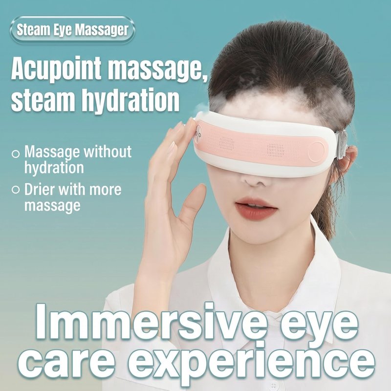 Steam Eye Therapy Mask, Eye Steamer for Dry Eye, Eye Massager with Steam Eye Therapy, Gift