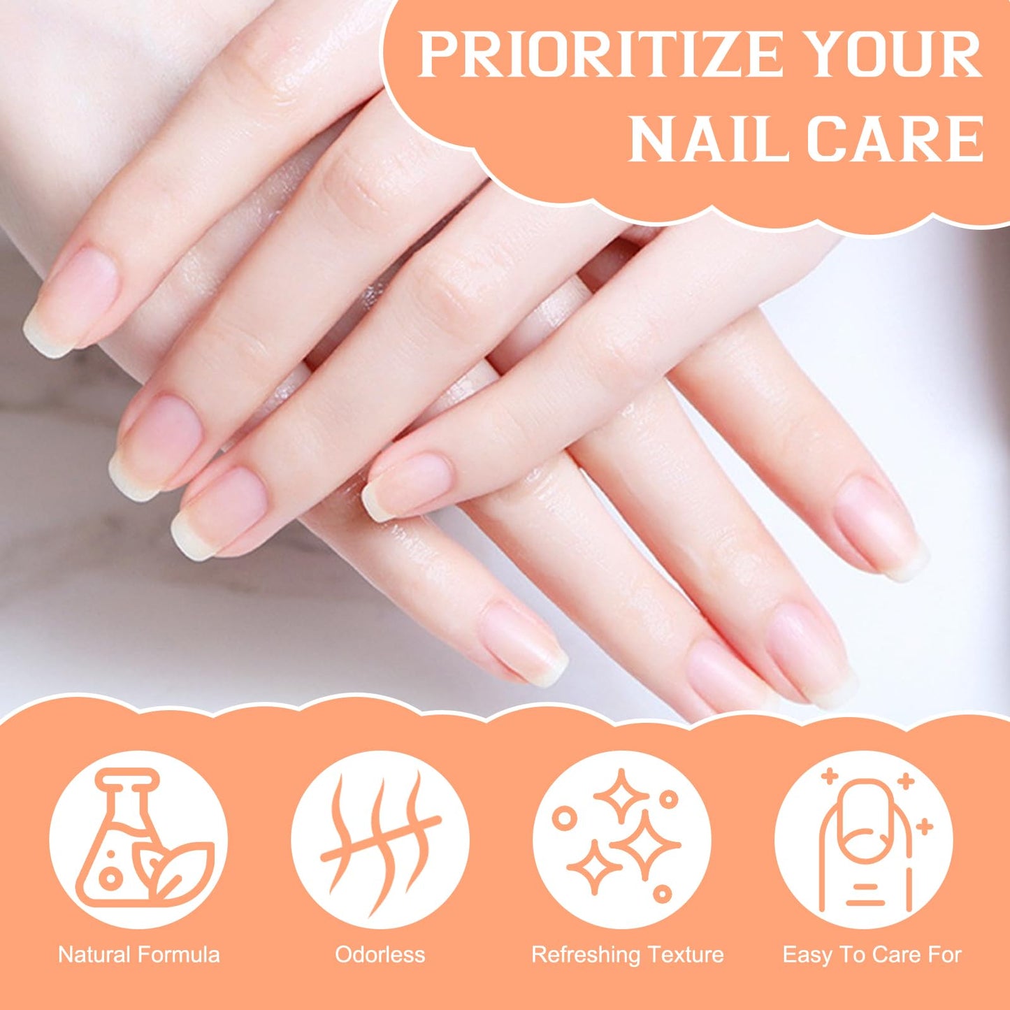 2PCS Nail & Toenail Care Cream, Toenail Nail Repair for Damaged, Strength & Nail Growth Tea Tree Oil, Oregano Oil, Vitamin E, Natural Formula