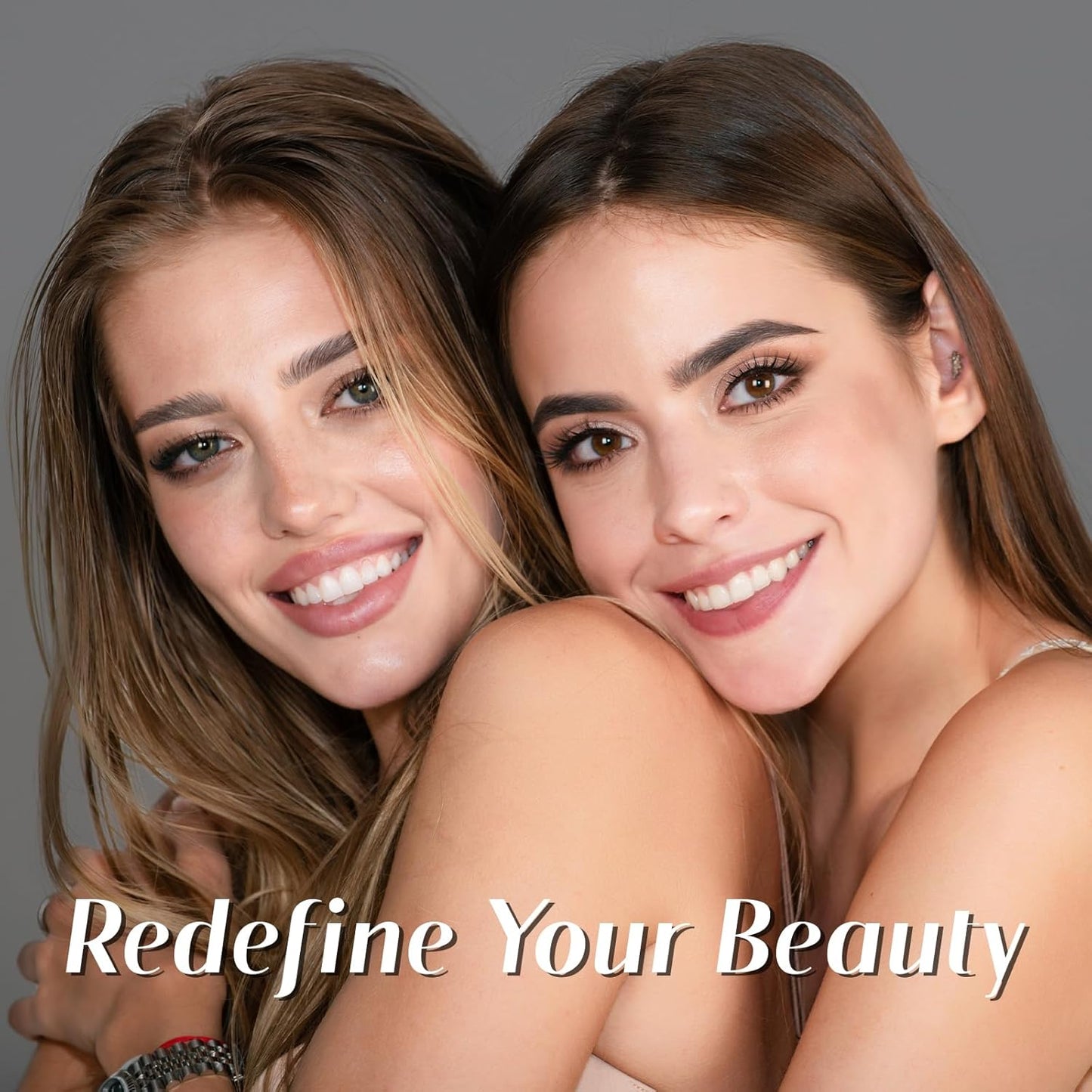 Henna Eyebrow Tint Kit - Natural Black Semi-Permanent Brow Color | Waterproof & Smudge-Proof Dye for Home & Salon (15g)