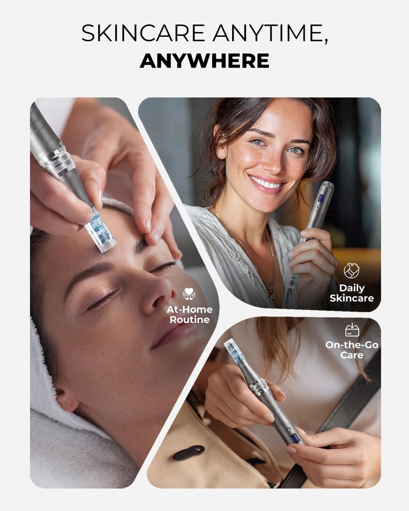Dr Pen M8 Microneedling Pen - At-Home Skin Rejuvenation Tool for Men & Women