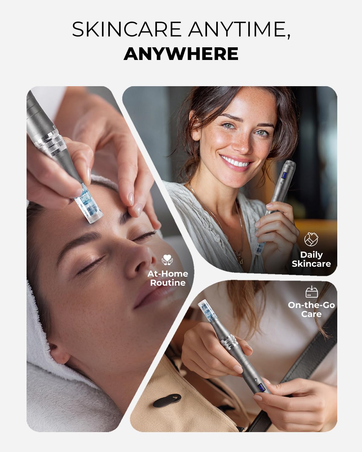 Dr Pen M8 Microneedling Pen for Home Use - Micro Needle Skin Tool for Men & Women