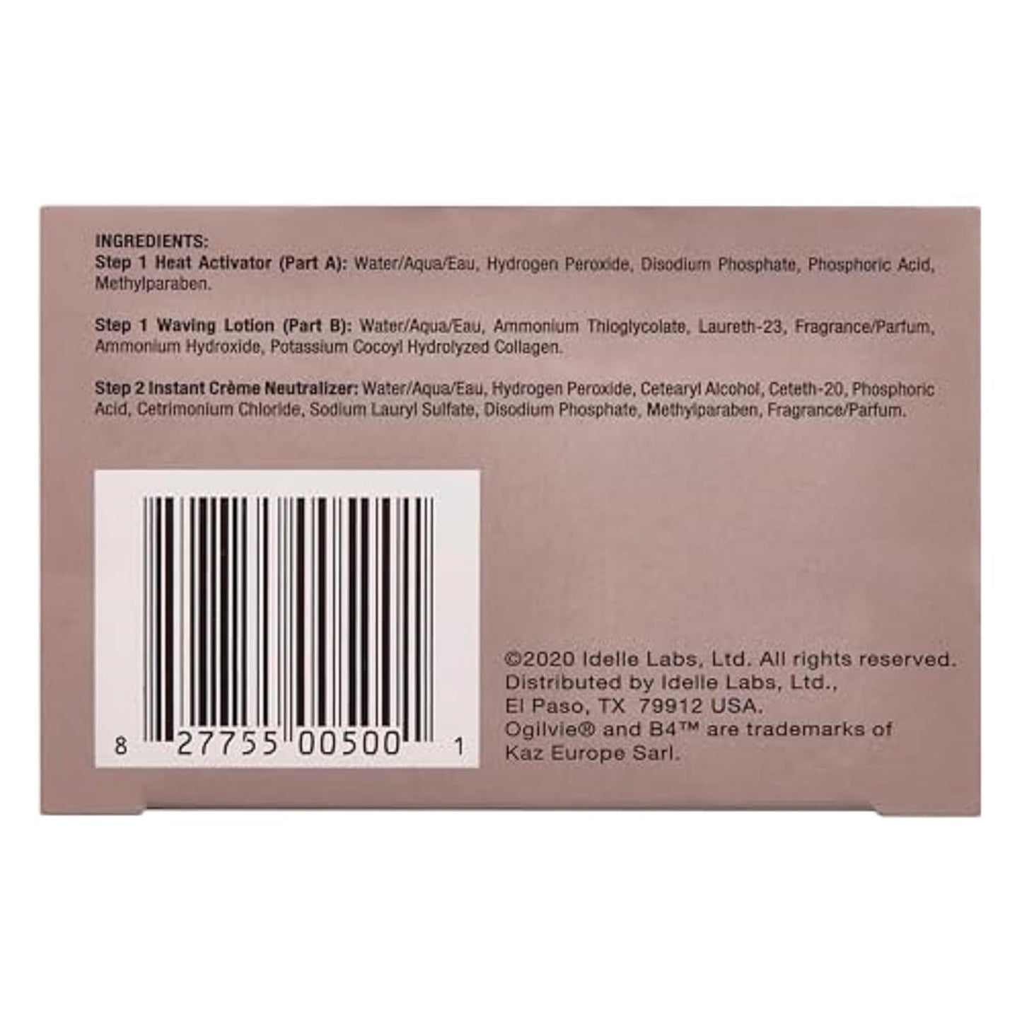 Professional Conditioning Home Perm Kit for Men & Women | Heat-Activated Formula for Color-Treated, Thin Hair - 1 Application