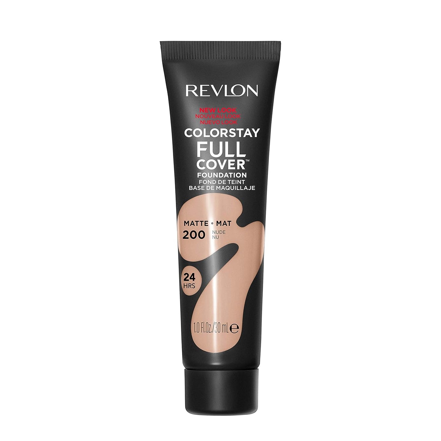 Revlon ColorStay Full Cover Matte Foundation - Heat & Sweat Resistant, Almond (405), 1.0 oz