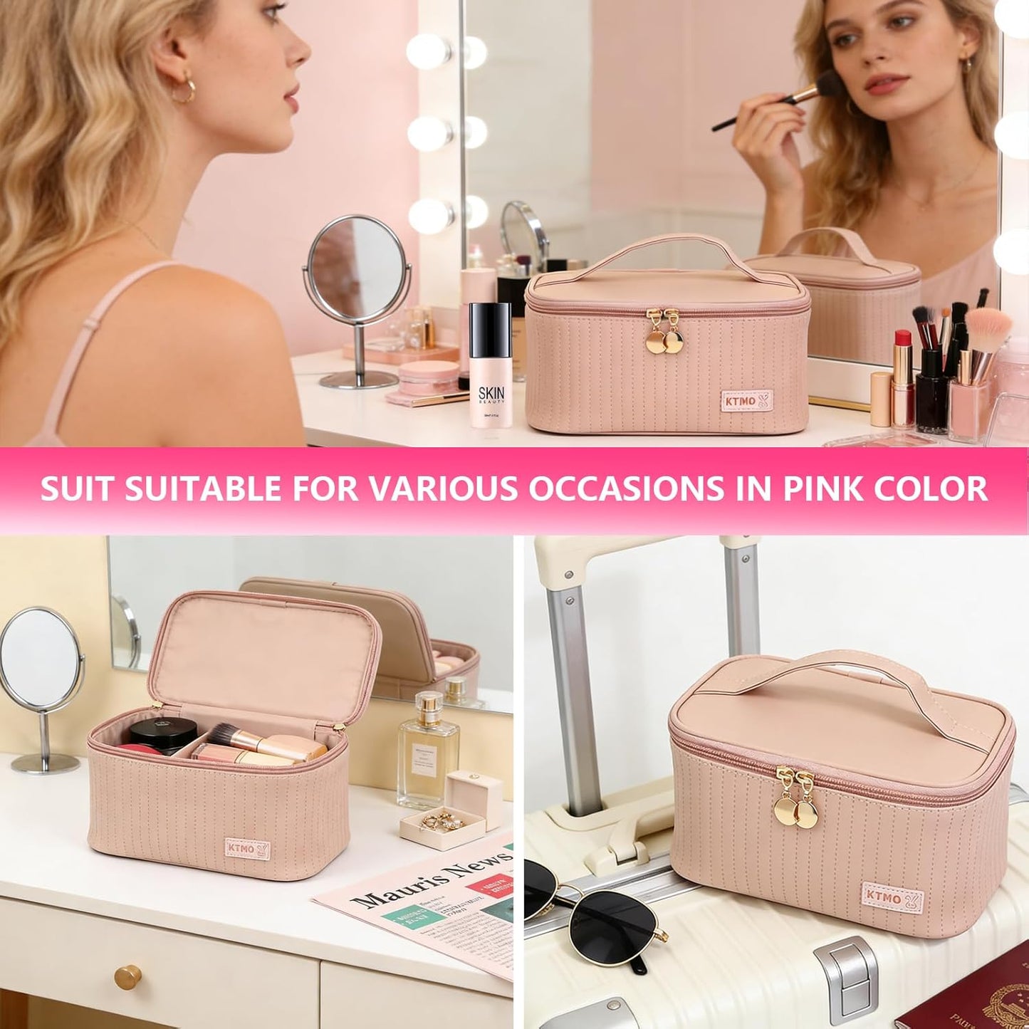 All-in-One Makeup Kit for Women | Complete Gift Set with Eyeshadow, Foundation, Lipsticks & Brushes - Perfect for Teens & Girls