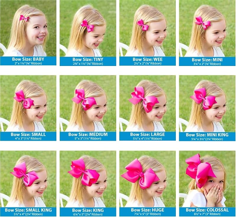 Wee Ones Mini Velvet Hair Bow with No-Slip Clip - Red, Girl's Hair Accessory