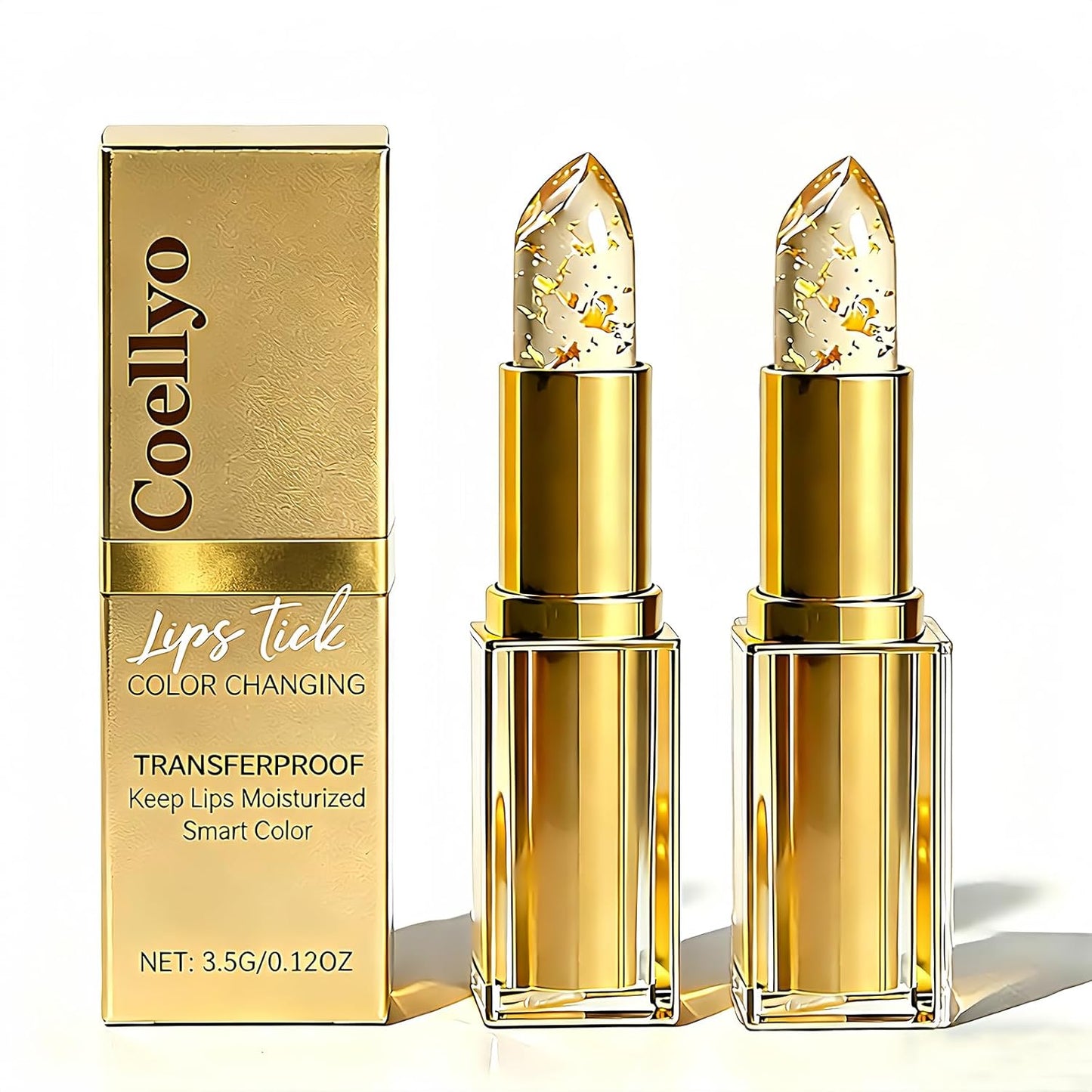 pH Adjusting Lipstick - Skin-Adaptive Clear Lip Gloss for Fuller, Softer Lips | Long-Lasting Hydration, Suitable for All Skin Tones (1 Pc)