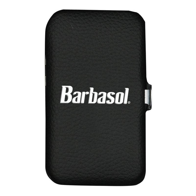 Barbasol 8 Piece Travel Manicure Set with Scissors, Nail Clippers, Nail File, Tweezers, Cuticle Pushers and Travel Case