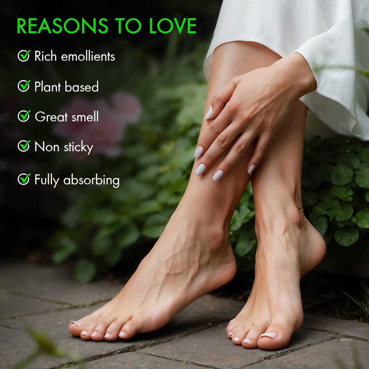 Majestic Pure Tea Tree Oil Foot Cream, Warming Cream - Calluses, Dry Cracked Feet, Hands, Heels, Elbow, Nails, and Knees - Softens & Moisturizes Skin - 8 oz