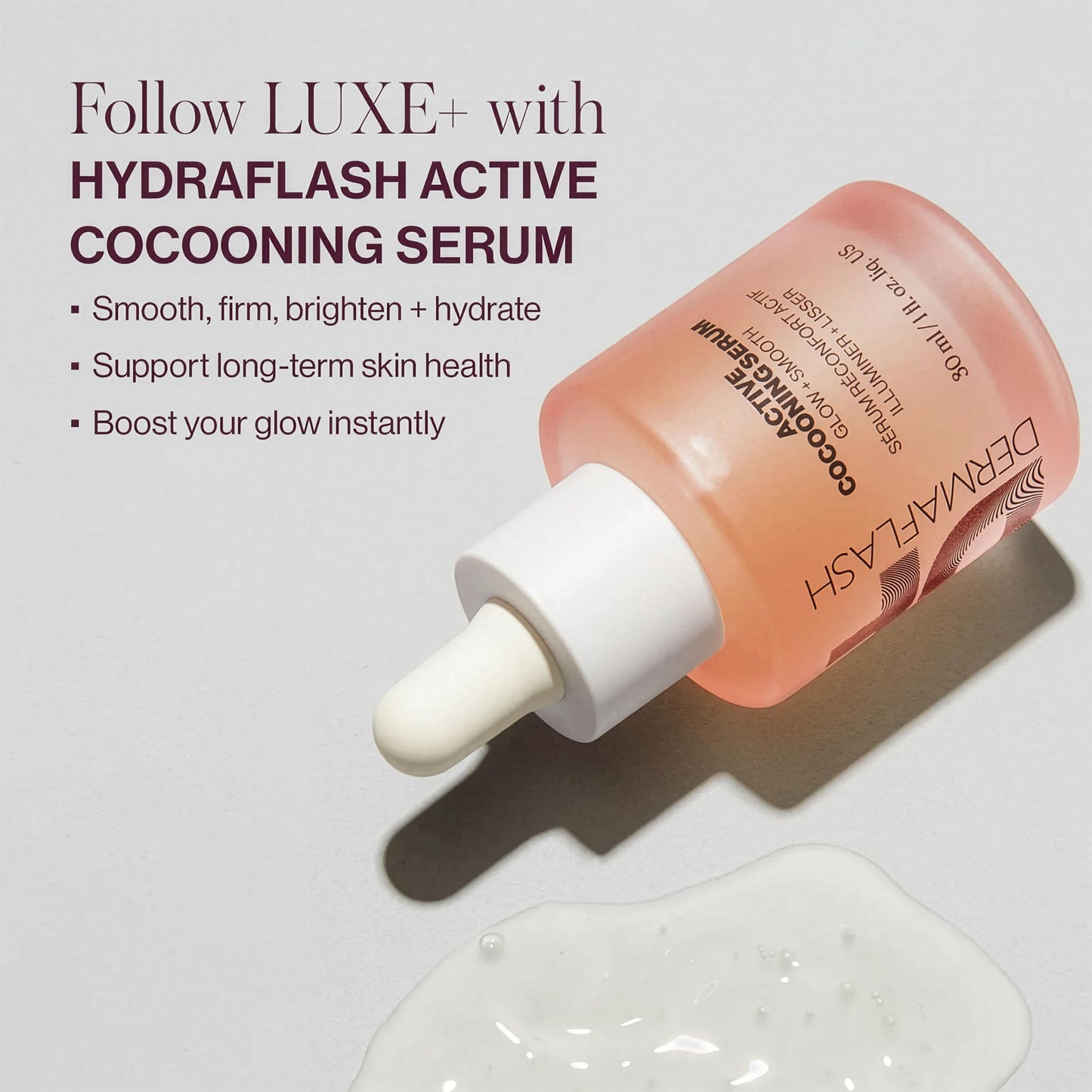 DERMAFLASH LUXE+ Sonic Dermaplaning Tool for Face Peach Fuzz Removal, Anti-Aging & Exfoliation, Seafoam