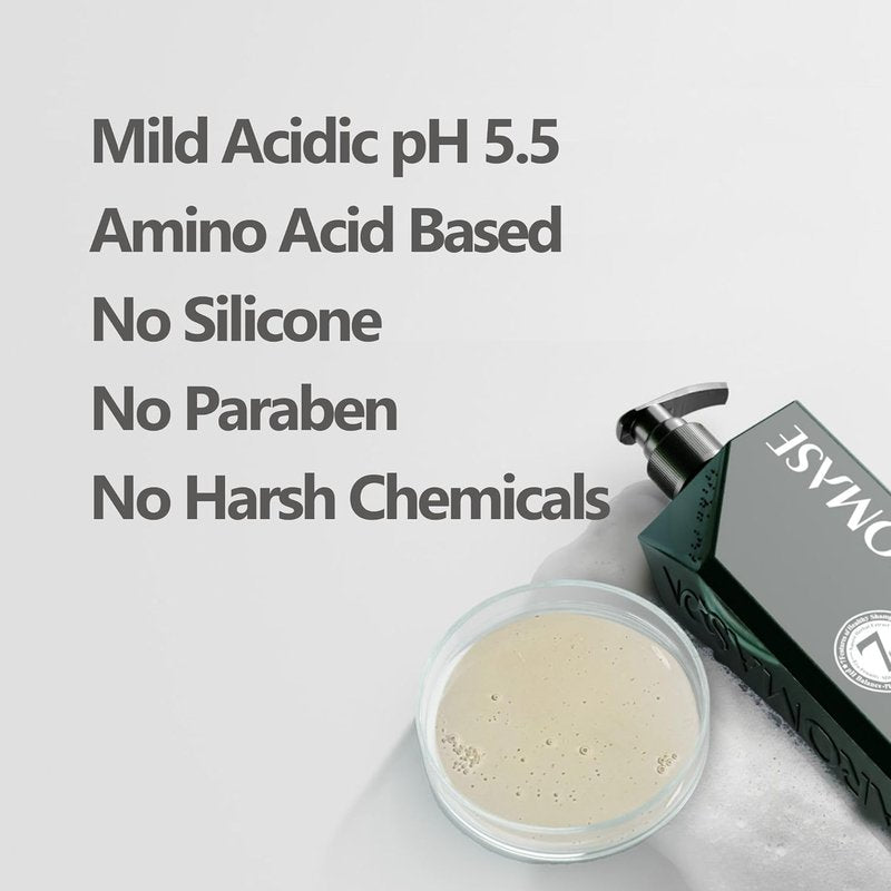 Aromase Dry Scalp Shampoo - Soothing Amino Acid Formula for Itch Relief - 14 oz