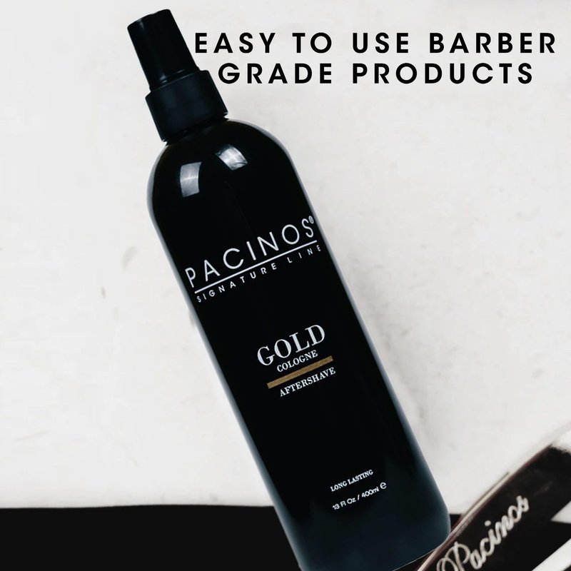 Pacinos Gold Cologne Aftershave - Refreshing Fragrance - Soothes Razor Burn - Hydrates Skin for a Smooth Finish - 100ml