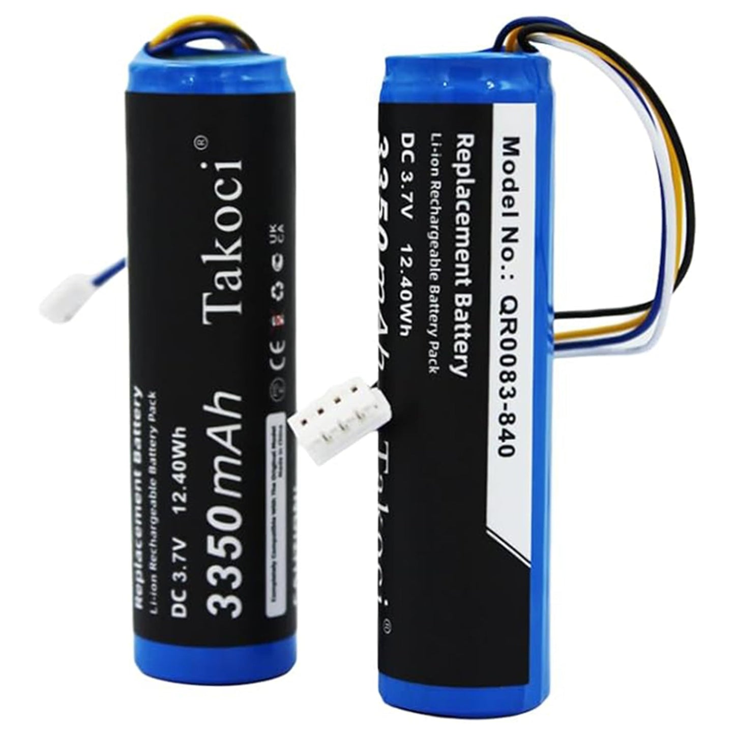 IQ Panel 4 Battery Replacement Compatible with Qolsys IAN034NA IQP4001 QR0083-840 3.7V 3350mAh