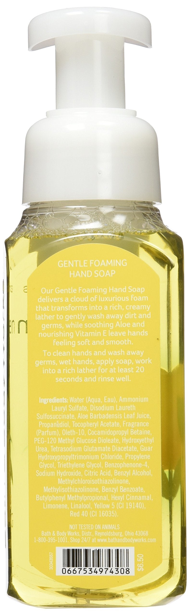 Bath & Body Works Kitchen Lemon Gentle Foaming Hand Soap