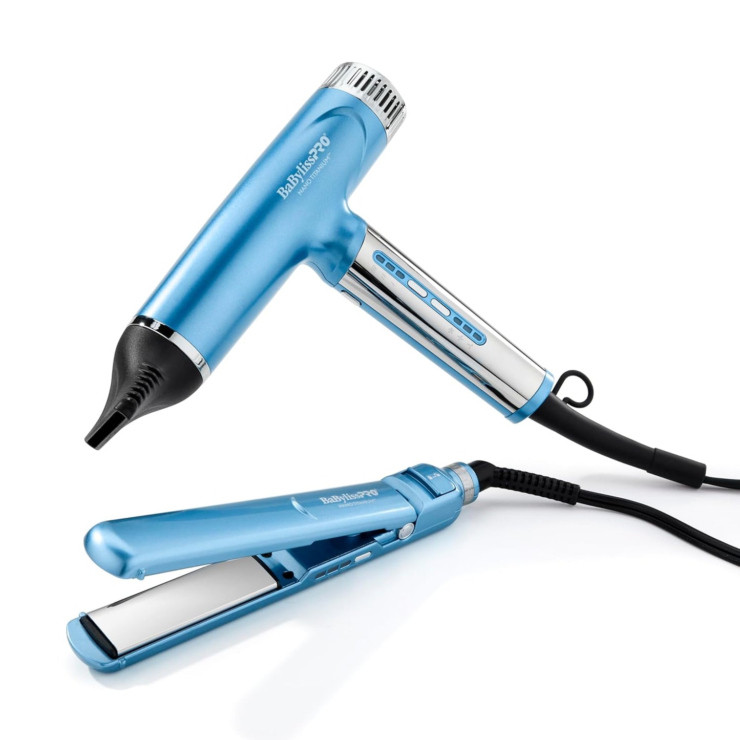 BaBylissPRO Hair Dryer - Nano Titanium Ionic Dual-Voltage | Lightweight & Compact Design