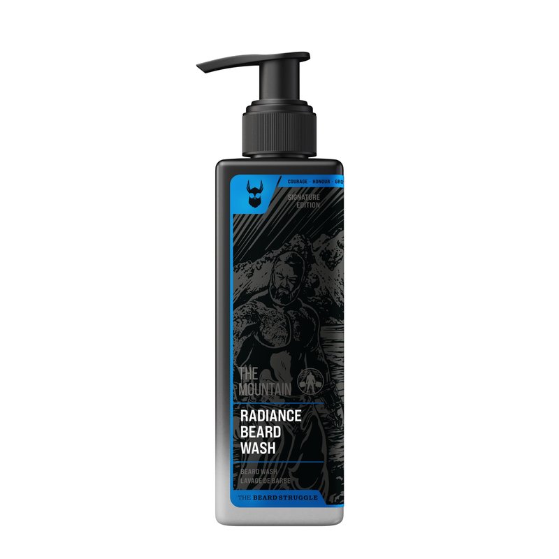 The Beard Struggle Mountain Beard Wash for Men – Daily Beard Shampoo for Cleansing & Hydration – Gentle Formula - 8 fl oz