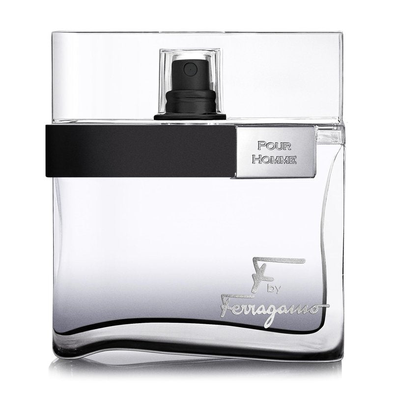 Salvatore Ferragamo F Black Eau De Toilette Spray for Men, 1.7 Fl Oz