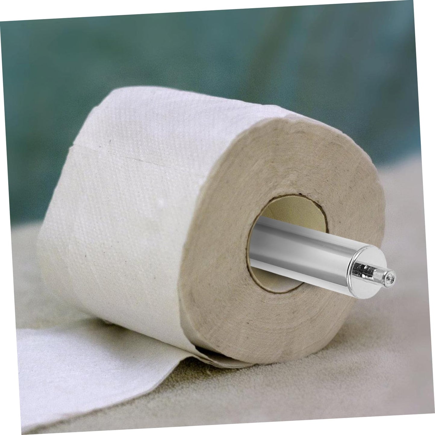 Paper Holder Accessory Toilet Paper Roller Rod with Retractable Reel for Easy Use