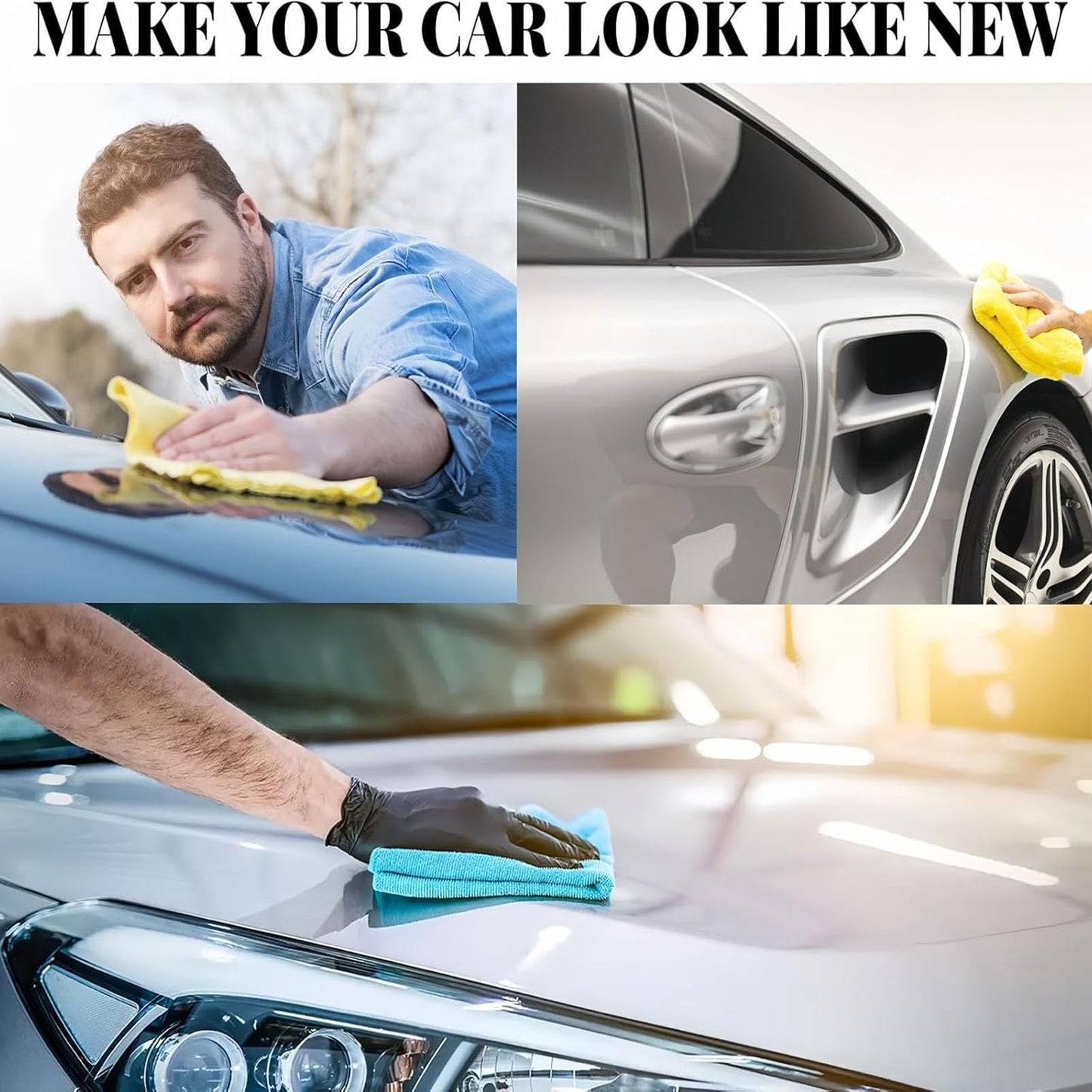 2025 New Car Scratch Remover, Car Scratch Remover Instant Invisible Scratch Remover, for Deep Scratches, Scratch Remover for Vehicles, Car's Paint Scratch Repair Kit (2Pcs)