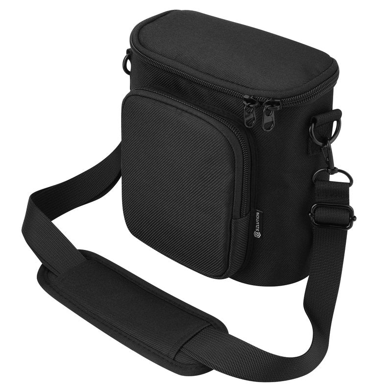 CaSZLUTION Travel Protective Case Compatible with Nikon Monarch M5 M7 PROSTAFF P3 8x42 10x42 Binocular, Durable Fabric Storage Bag for Binocular, Black (Case Only)