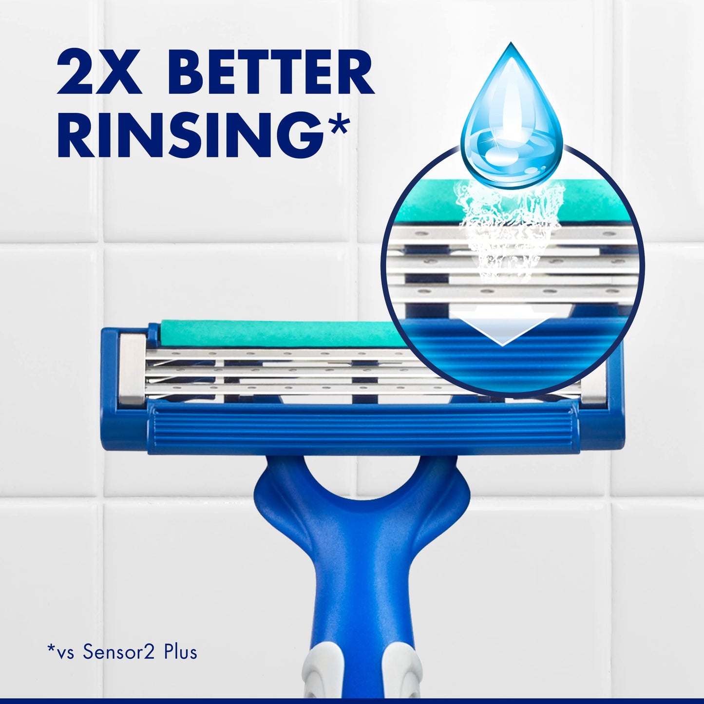 Gillette Sensor3 Simple Men’s Disposable Razors, 16 Count