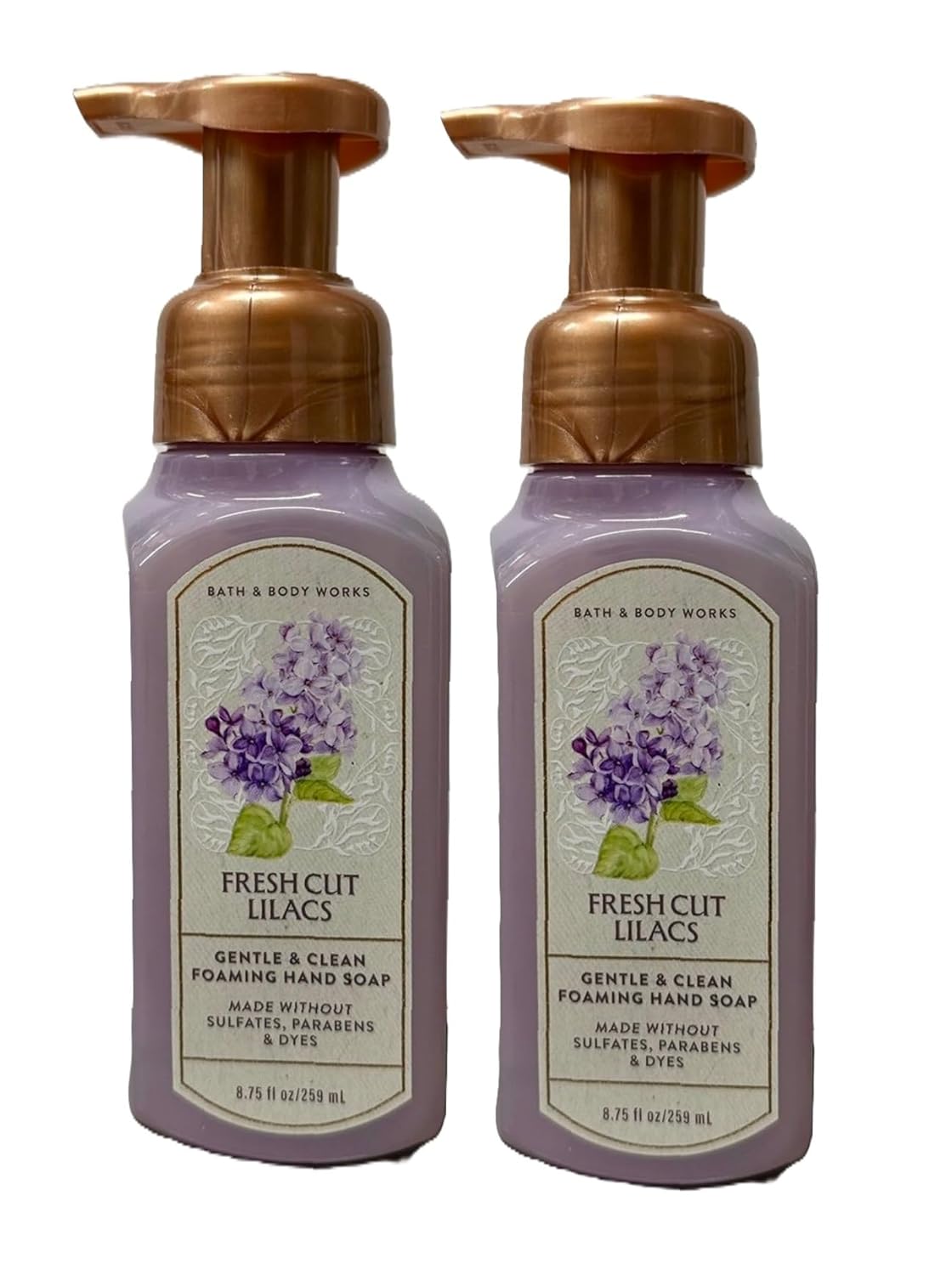 Gentle Clean Foaming Hand Soap - Gingham Gorgeous Scent | 8.75 oz Each, Pack of 2