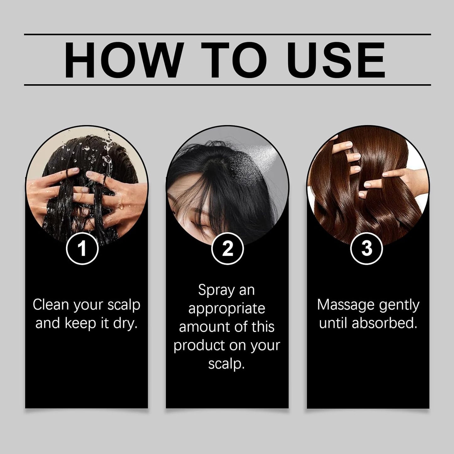 Hair Serum Bundle - Thinning Hair Treatment with Plant-Based Actives | Scalp Serum for Men & Women, Sulfate-Free