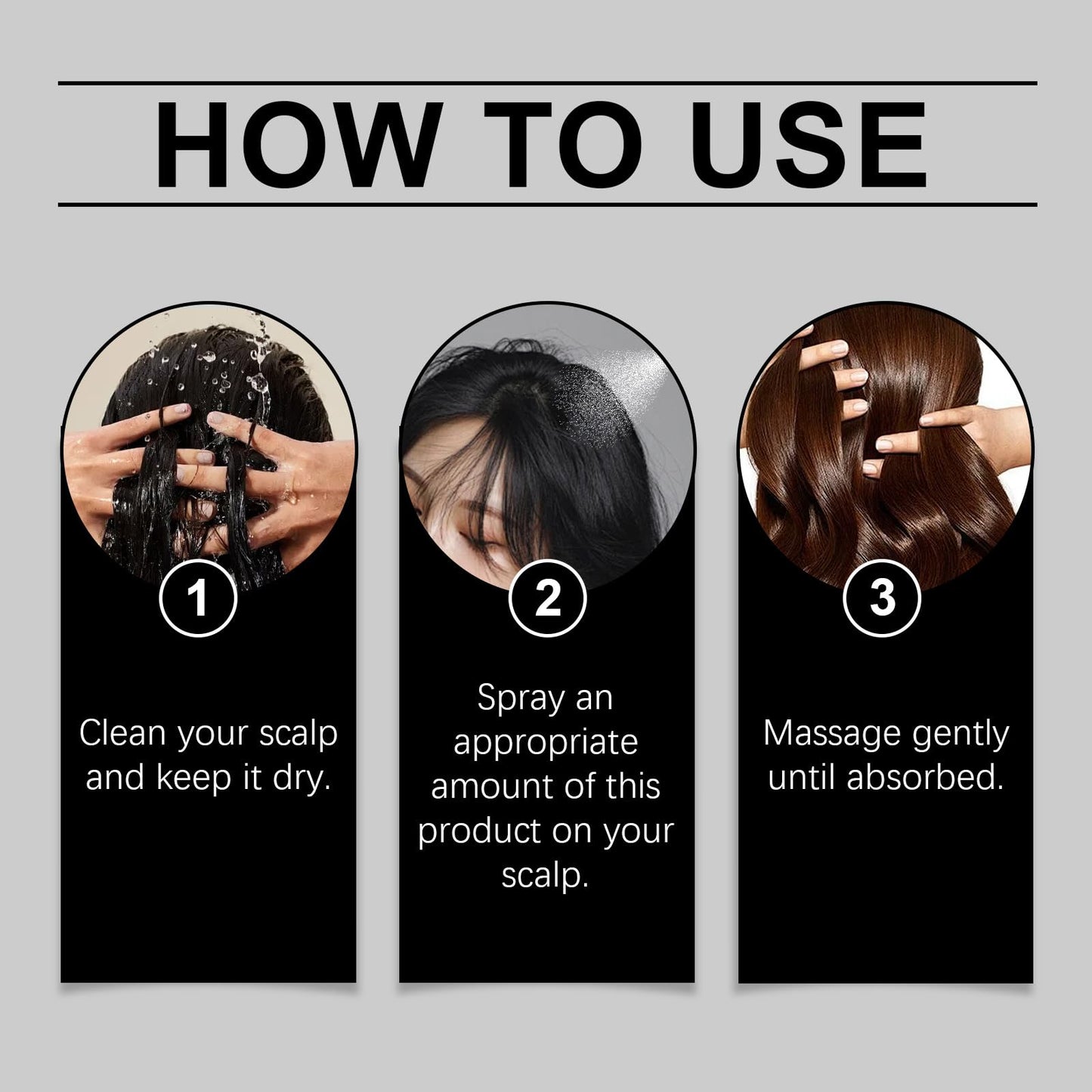 Hair Serum Bundle – Thinning Hair Treatment with Plant-Based Actives, Prevention & Treatment Scalp Serum Bundle for Men & Women, Sulfate-Fre