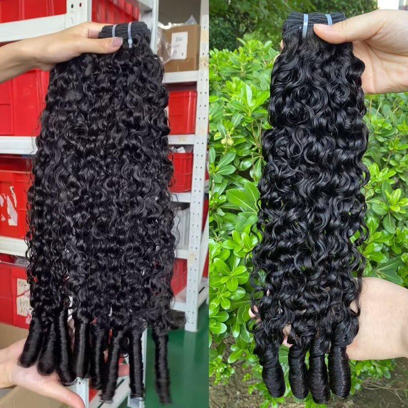 Burmese Curly Hair Bundles - 100% Unprocessed Virgin Human Hair | 14, 16, 18 Inch Curly Extensions for Black Women