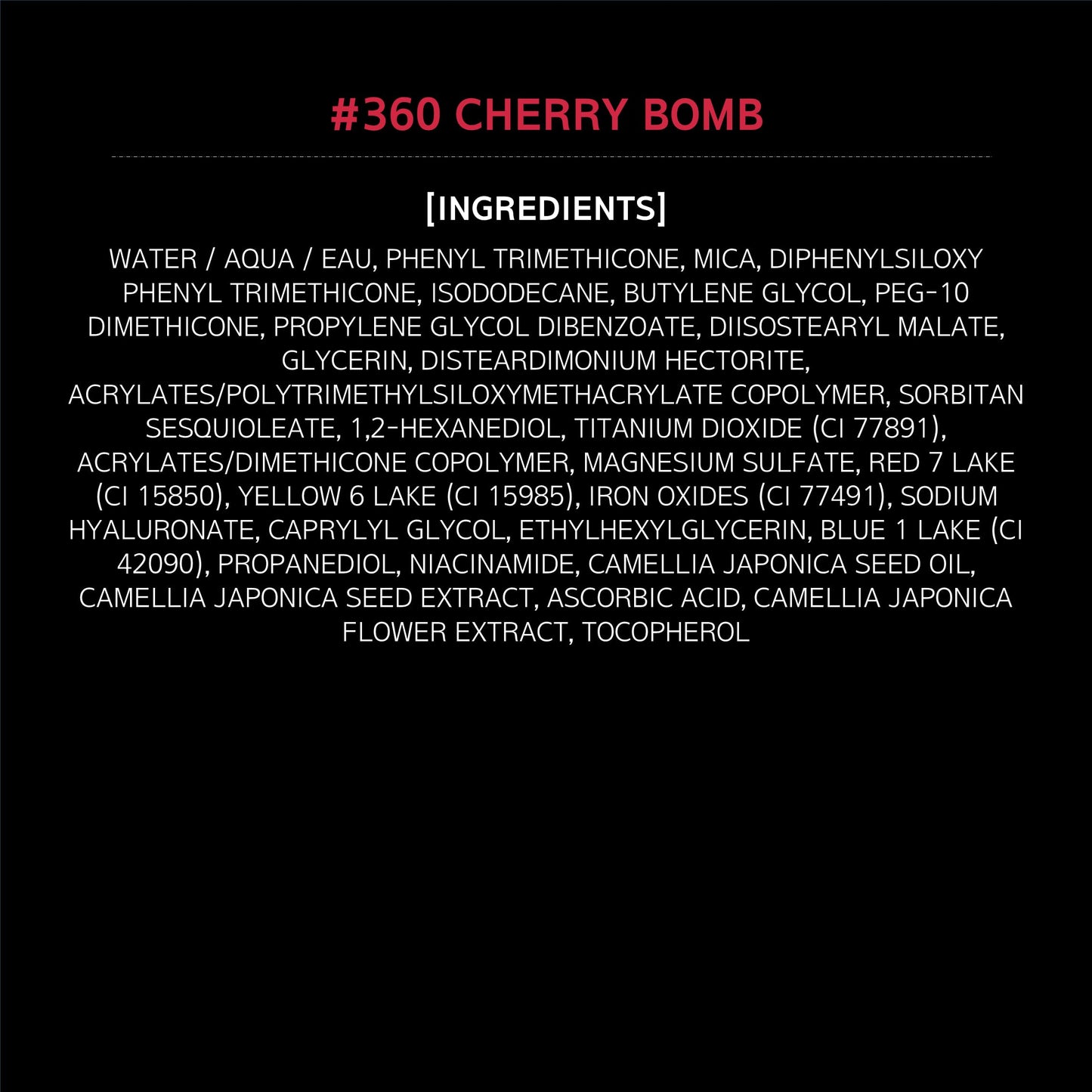 HERA Reflection Liquid Blush #360 Cherry Bomb 7.5g – Glass Skin Glow, Hydrating Serum Formula with 70% Skincare Ingredients, Buildable Radiance, Sheer Color, Korean Makeup