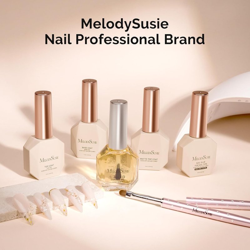 Top Coat Builder Gel Set - No Wipe Glossy Finish for Nail Art | 3 Pcs 15ml Clear, Long-Lasting Shine