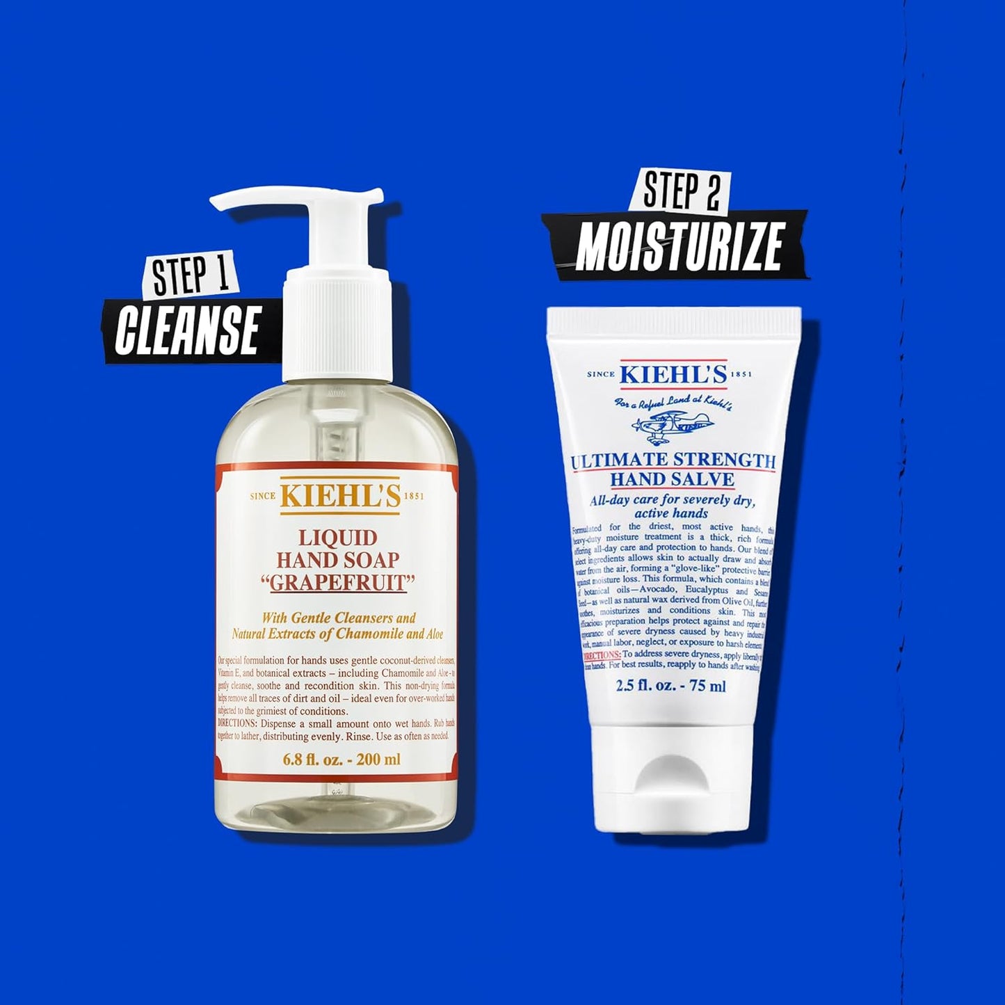 Kiehl's Ultimate Strength Hand Salve - Deeply Hydrating Hand Lotion for Intense Moisture | Paraben & Gluten Free