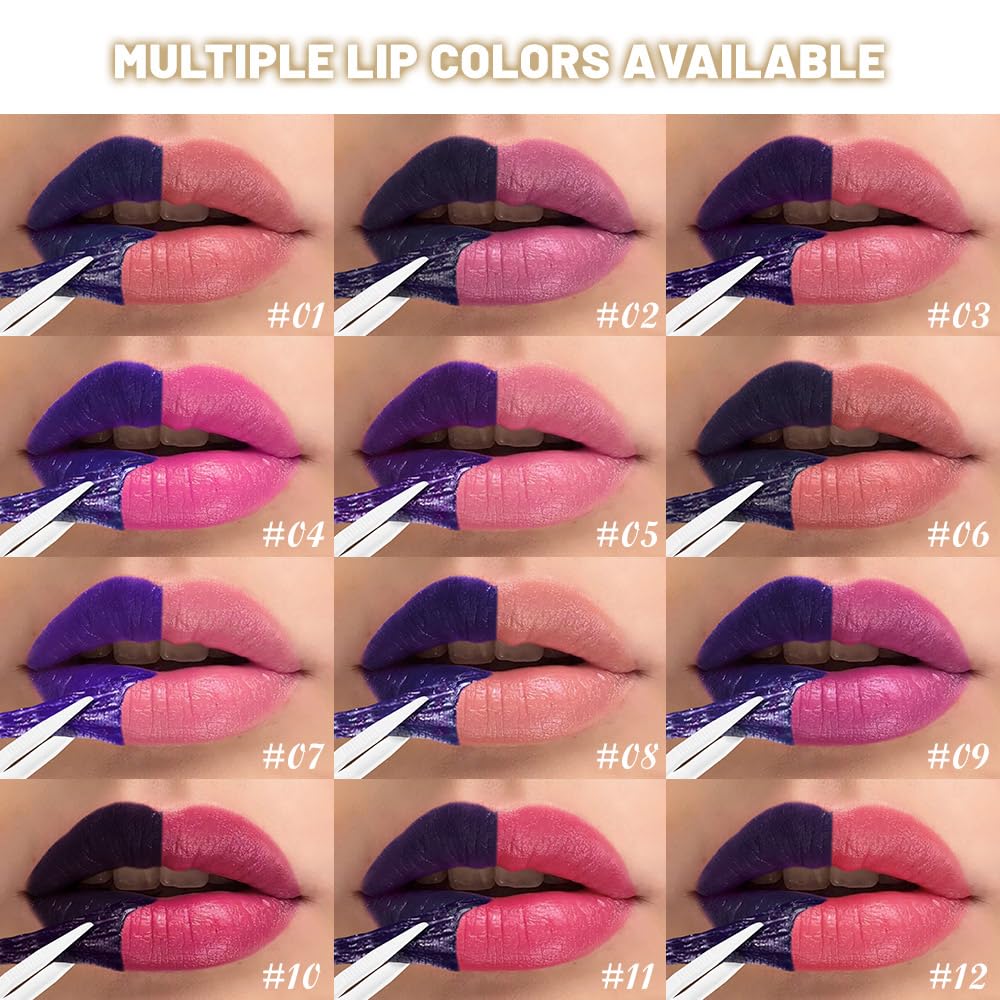 Warm Rose Peel Off Lip Stain - Long Lasting Waterproof Matte Lipstick | High Pigment, Non-Stick Cup, 24 Hrs