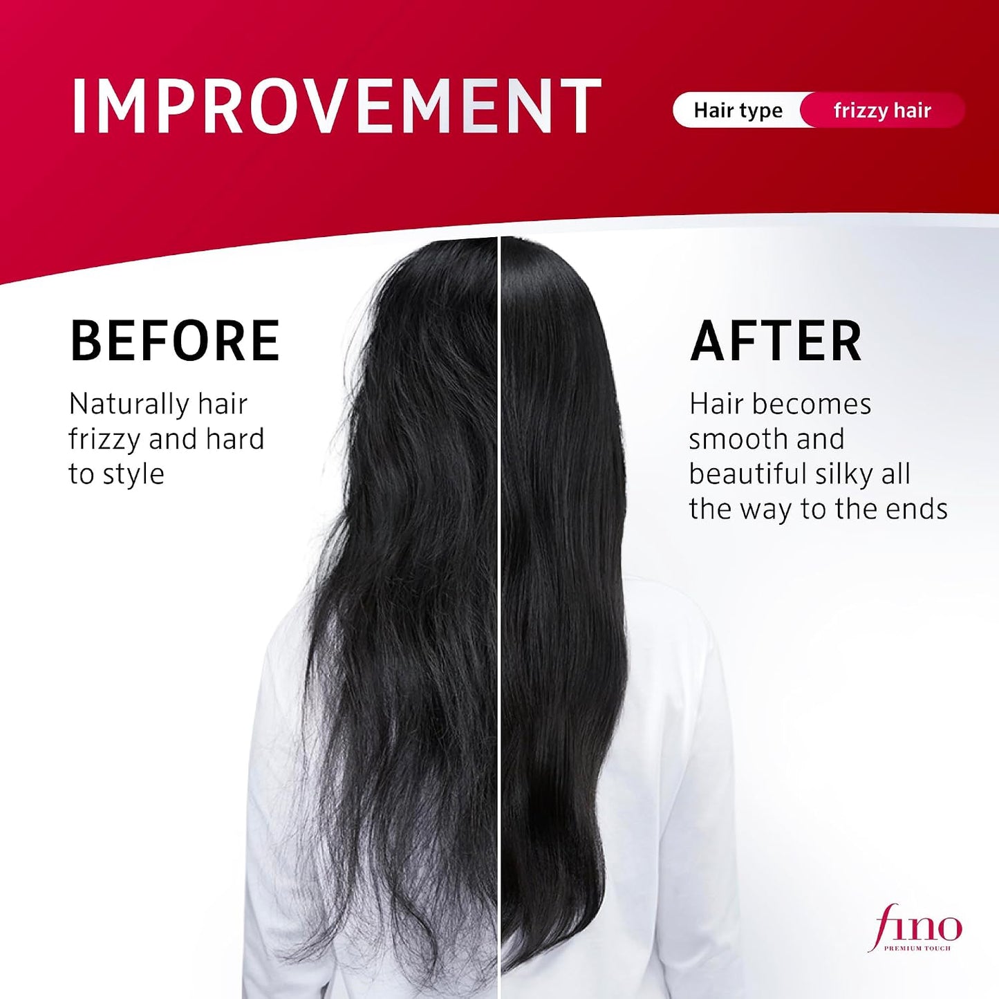 Fino Premium Touch Hair Mask - Deep Repair Japanese Treatment for Dry & Damaged Hair | 8.1 oz