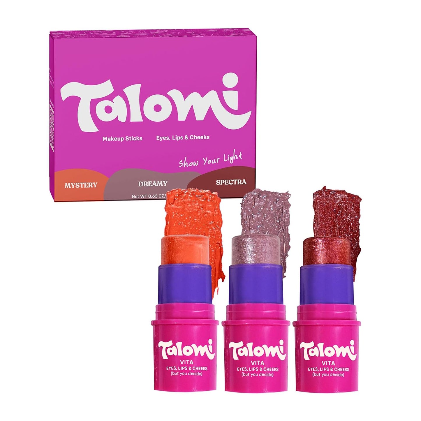 Non-Toxic Makeup Stick for Kids - Clean Makeup for Eyes, Lips & Cheeks | USA-Made, Safe Formula
