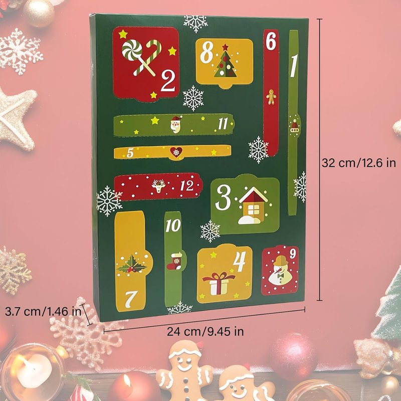 Makeup Advent Calendar 2025 - 12 Days Christmas Countdown Gift Set for Women & Teens | Holiday Makeup Kit