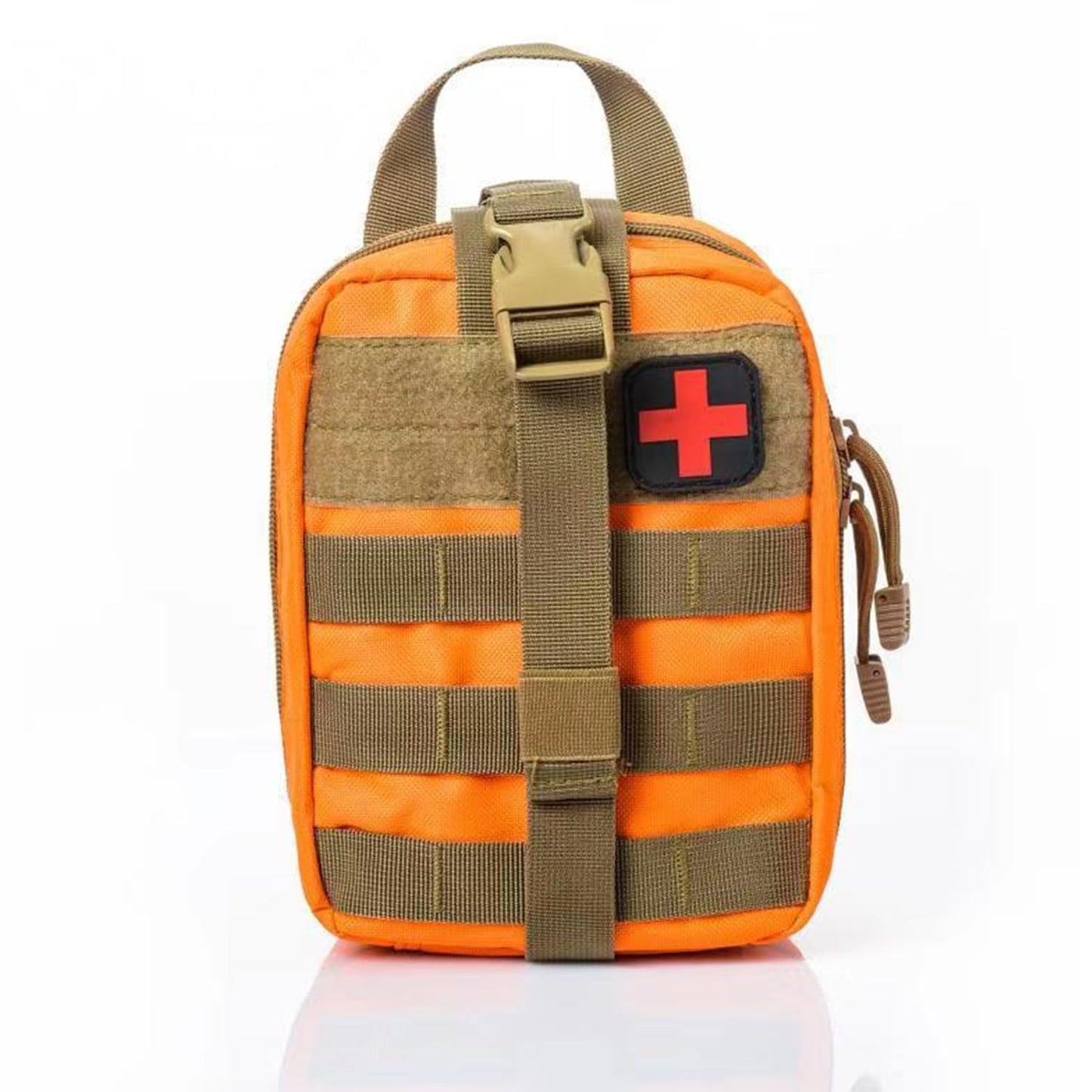 Molle Pouch, Sturdy 600D Nylon Tactical Pouch Orange
