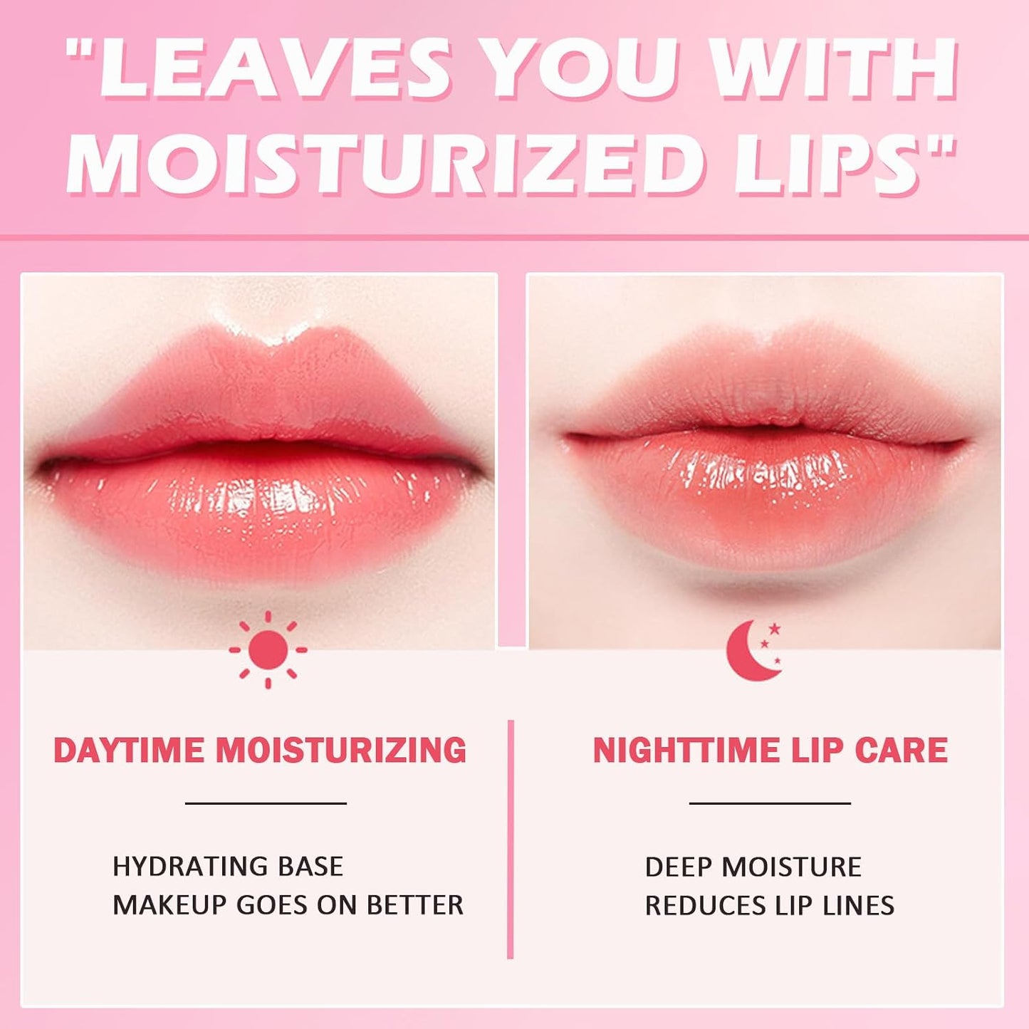 Collagen Lip Mask - 30 Pcs Moisturizing Pink Pads for Anti-Aging | Perfect Gift for Birthdays & Special Occasions