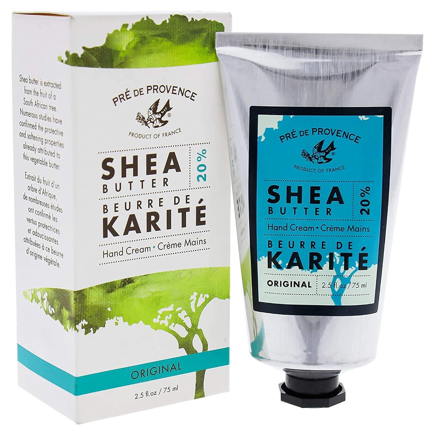 Pre de Provence Shea Butter Hand Cream - Lavender Moisturizing Collection | 75ML Nourishing Formula