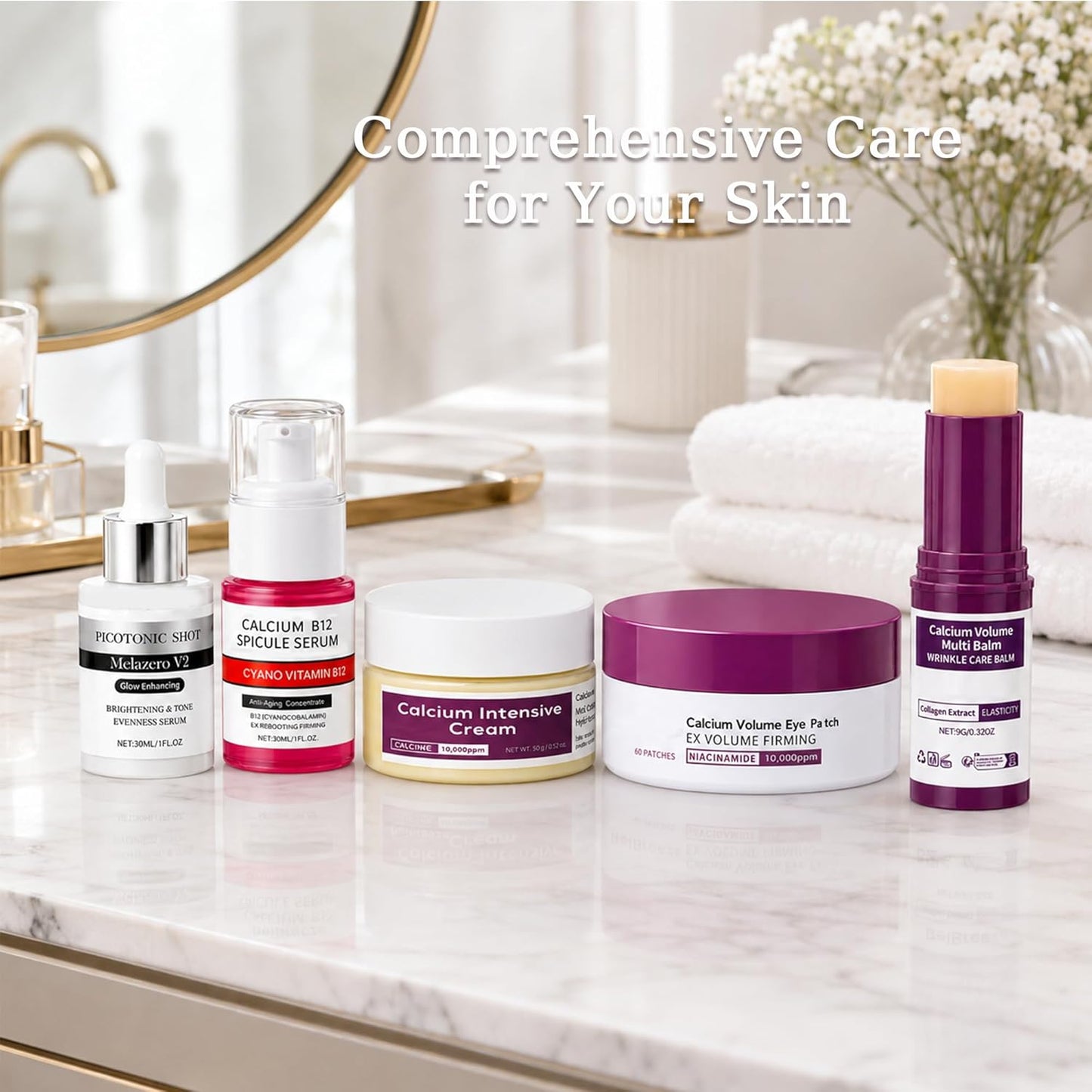 Daily Moisturizing Facial Care Set - Travel-Friendly Skincare Kit for Smooth, Comfortable Skin