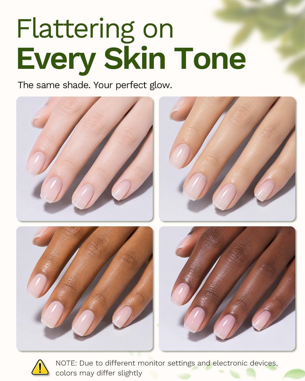 Makartt Milky White Gel Nail Polish: 15ML Hema-Free, Jelly White