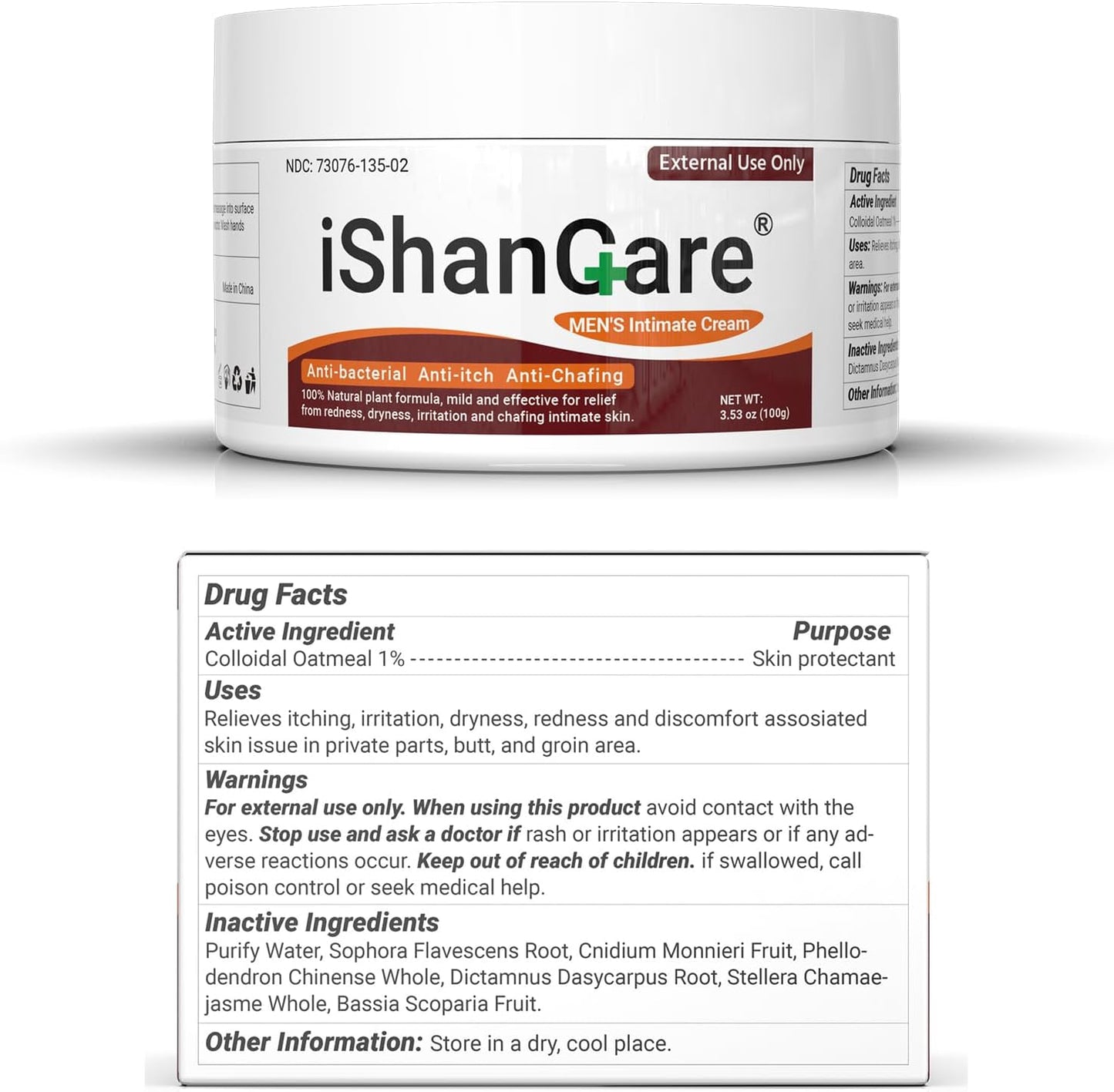 Balanitis Treatment for Men | Tea Tree Oil Soap & Organic Cream - Natural Care for Itching, Redness & Dryness